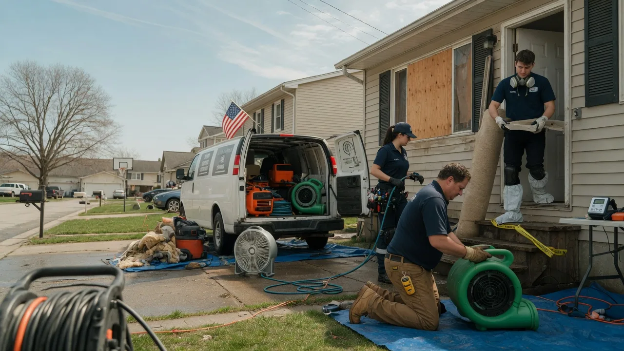 Water Damage Restoration in Visalia, CA near me